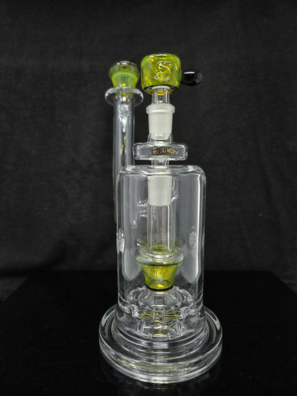 SlugWorth Glass Top Hat Double Bubblers