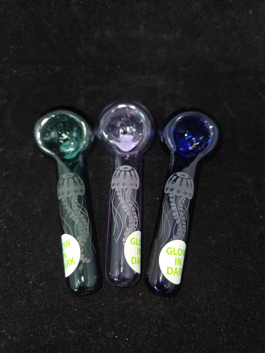 JFG Glow Jellyfish Spoon Pipes