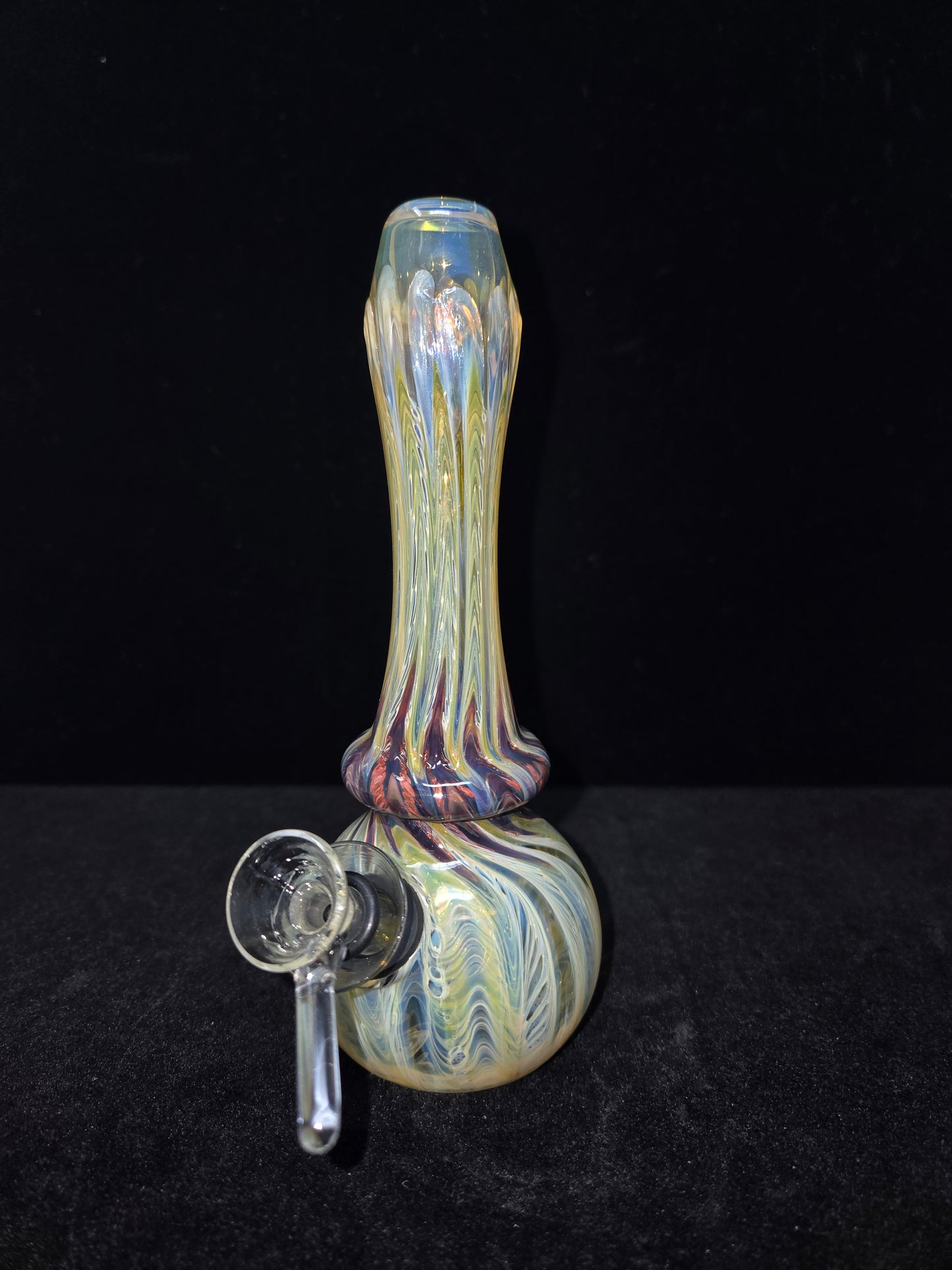 Oregon Made Glass Mini Round Bottom 6" Tubes - Pull Stem