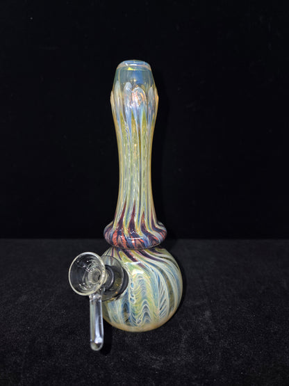 Oregon Made Glass Mini Round Bottom 6" Tubes - Pull Stem