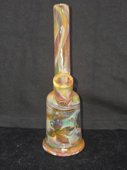 Glass Smith Fumed Fillacello Sake Bottle