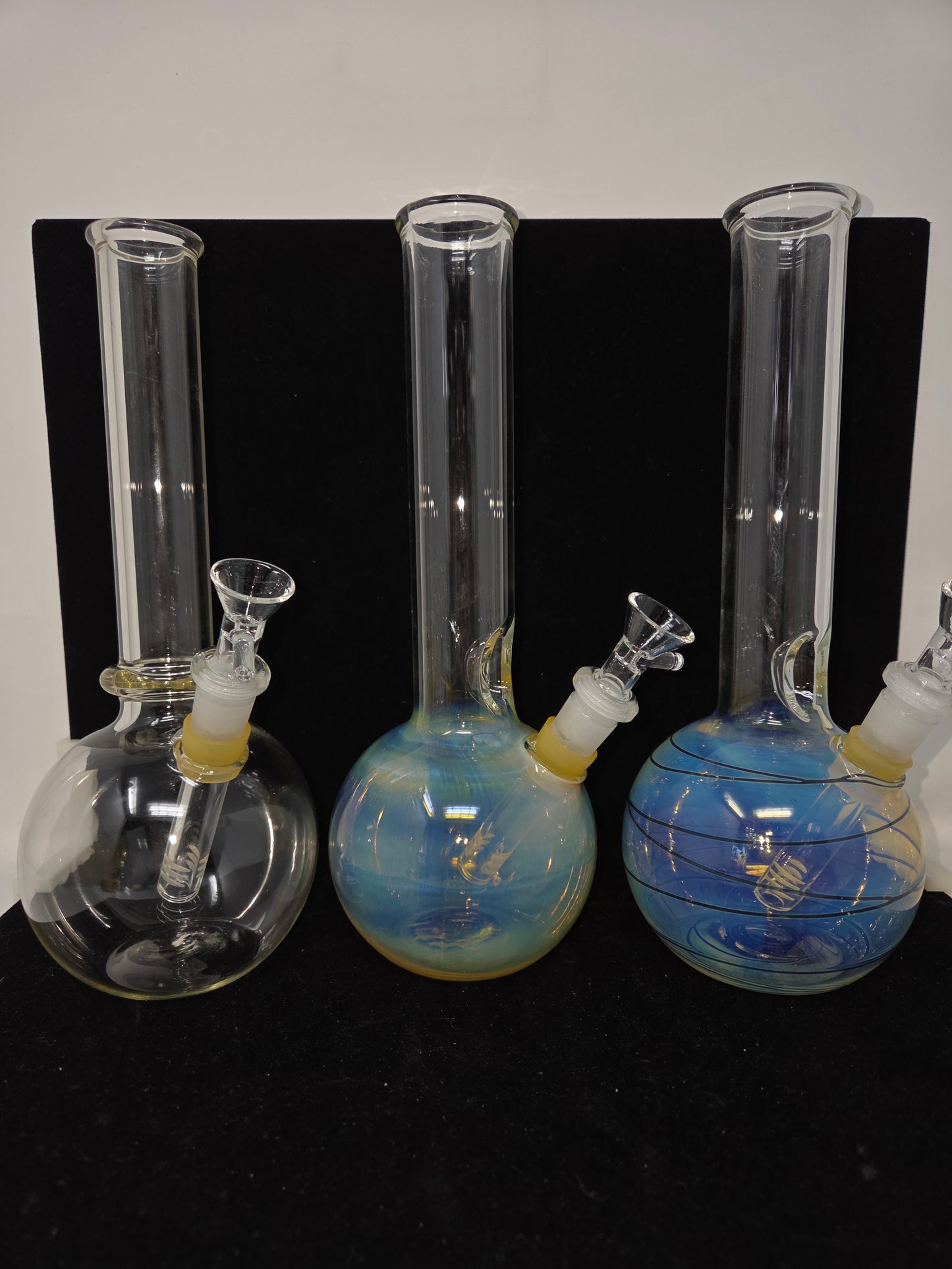 Oregon Made Glass Round Bottom 10" Tubes - Downstem