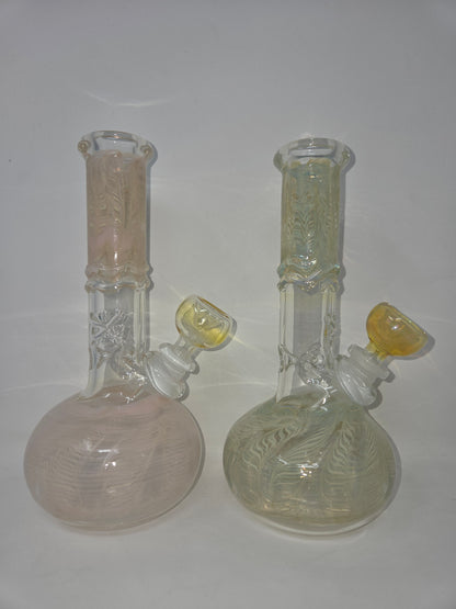 8" 32x4 Wrap & Rake Bell Bottom Beakers