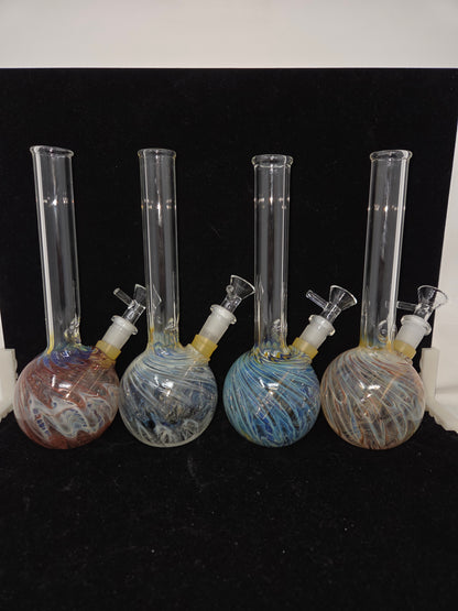 Oregon Made Glass Round Bottom 8" Tubes - Downstem