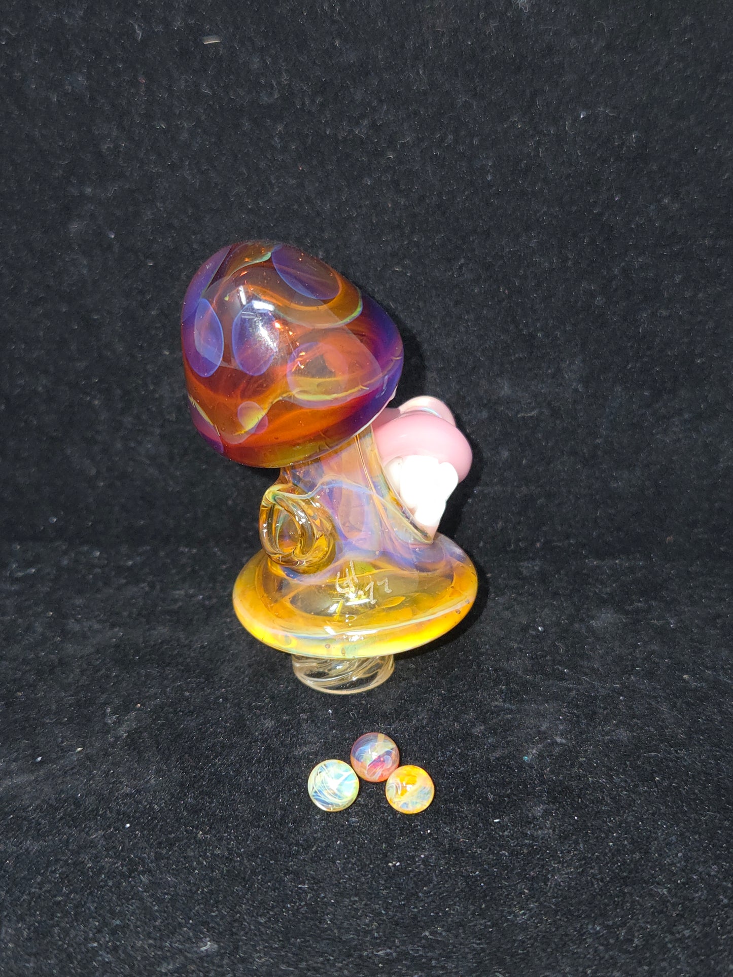 GlassHole Mushroom Spinner Cap