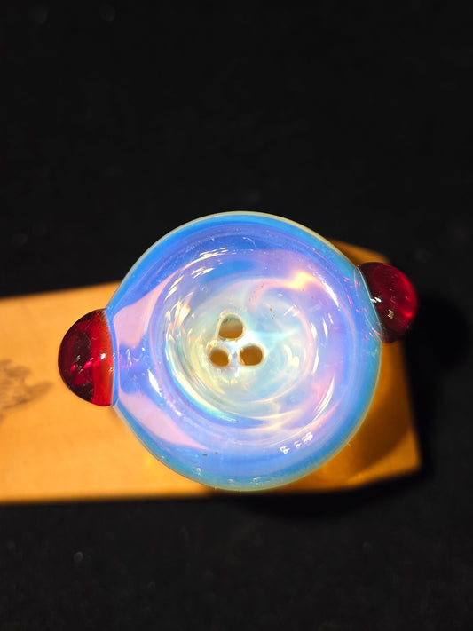 Kitchen Glass Fumed 3 Hole Slides