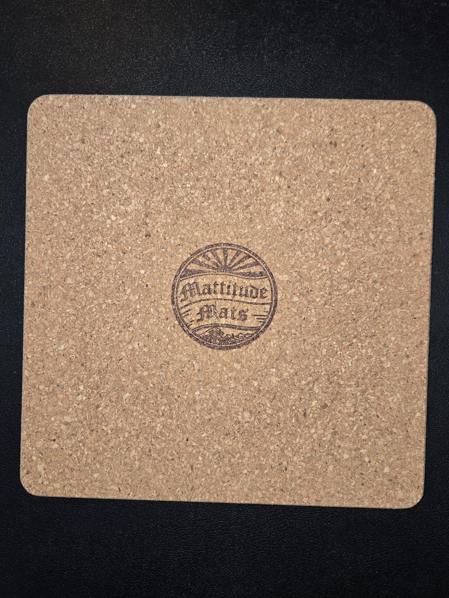 Mattitude Mats 7.25" Square- Vincent Van Stop