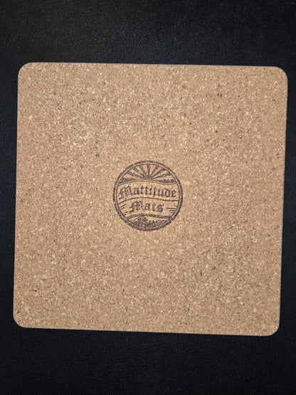 Mattitude Mats 7.25" Square- Vincent Van Stop