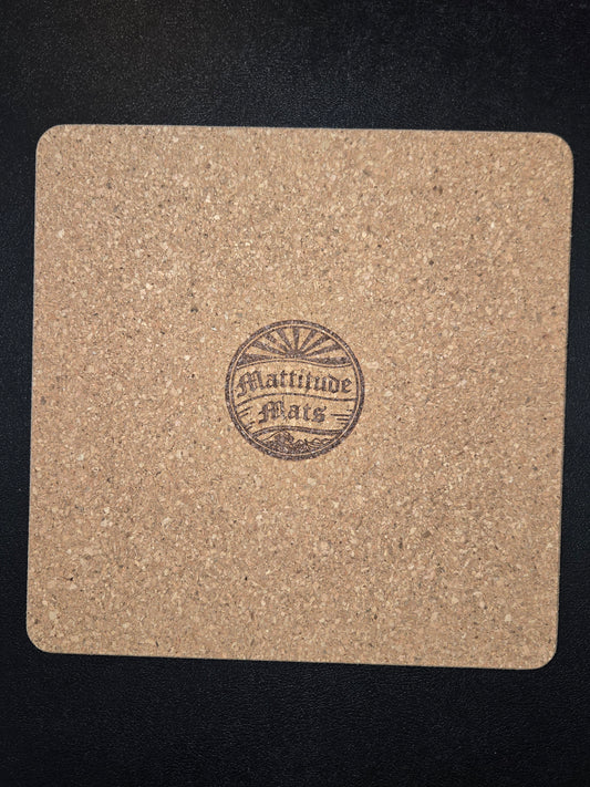 Mattitude Mats 7.25" Square- Vincent Van Stop