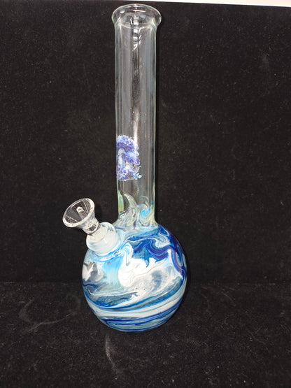 Oregon Made Glass Round Bottom 10" Tubes - Downstem