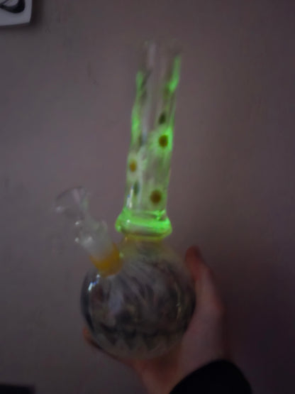 Oregon Made Glass Round Bottom 10" Tubes - Downstem