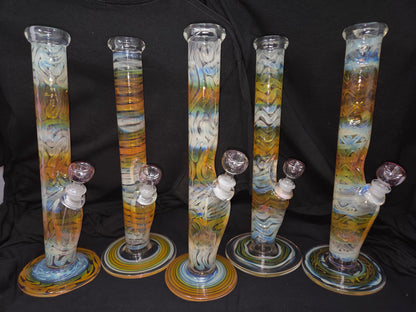 14" 38x4 Fully Gold/Silver Fumed Straight Tubes