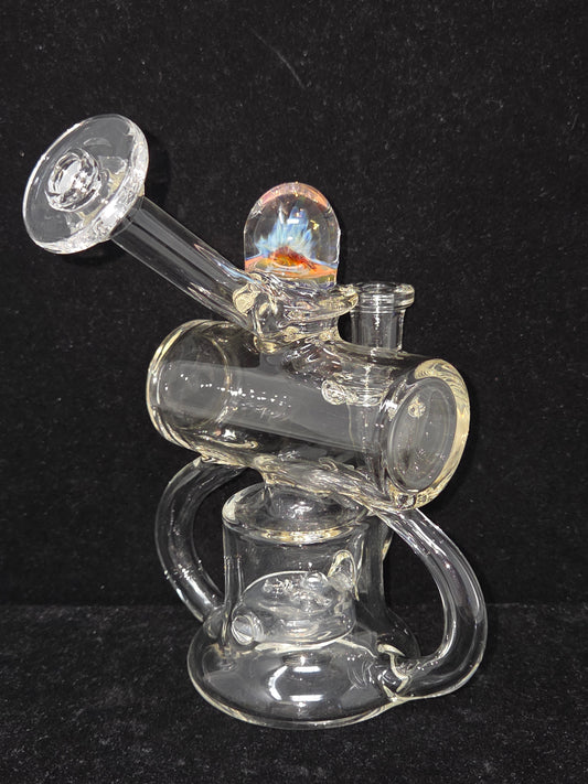 Freeek Glass Clear Riptide w/ Brain Mib