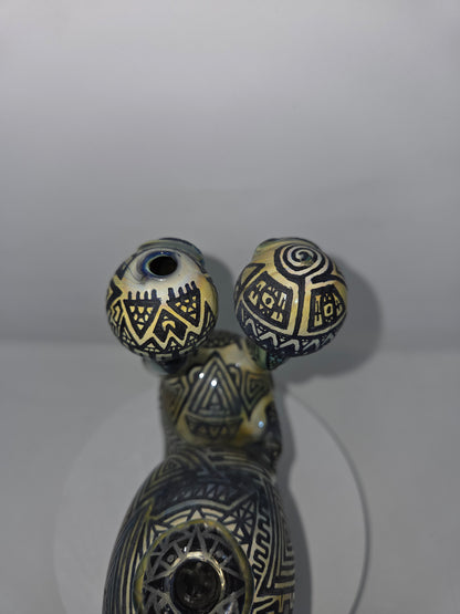 Dabber Jones x Sam Cloutier 2023 Fully Carved Gary the Snail Rig