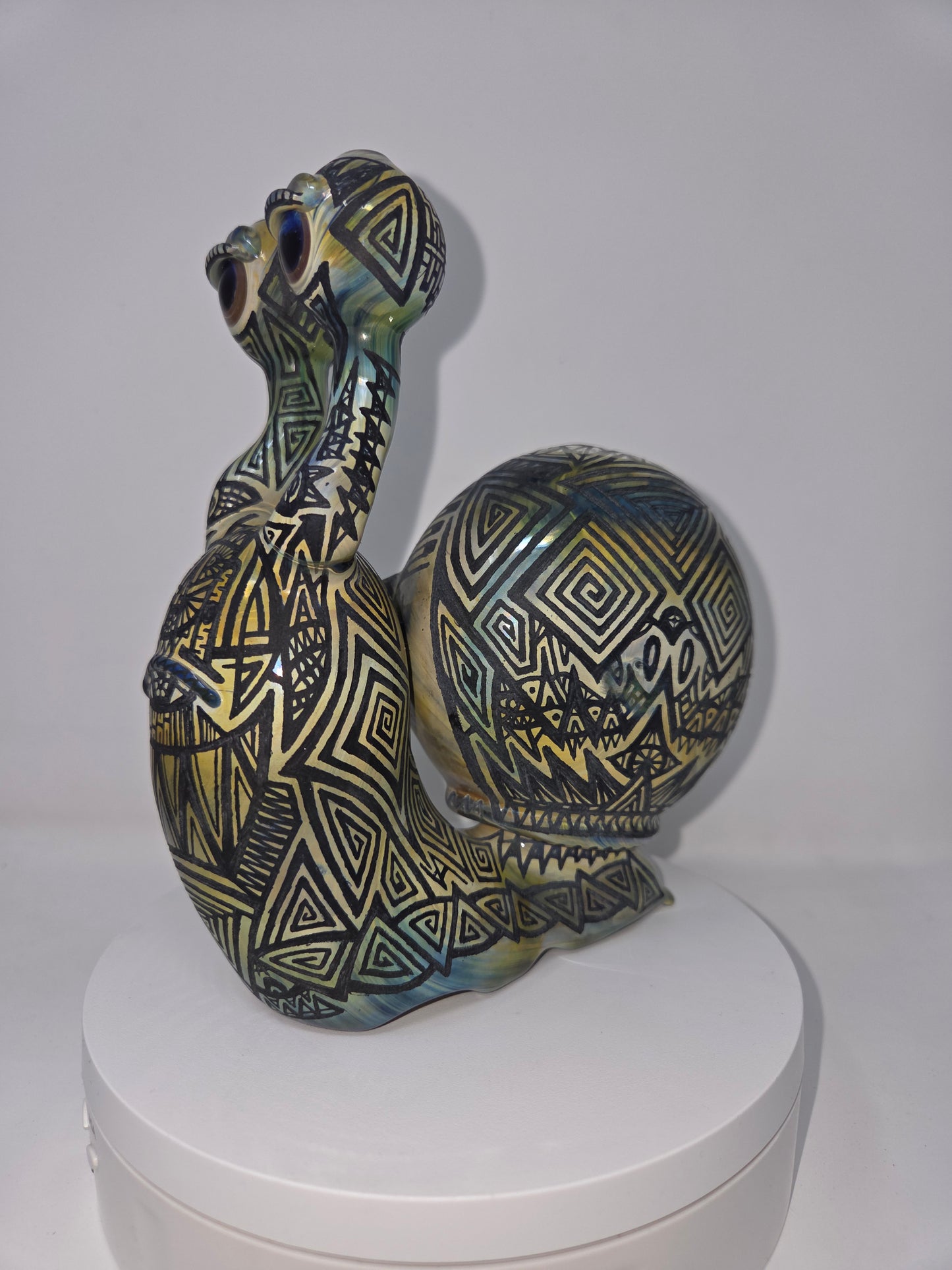 Dabber Jones x Sam Cloutier 2023 Fully Carved Gary the Snail Rig