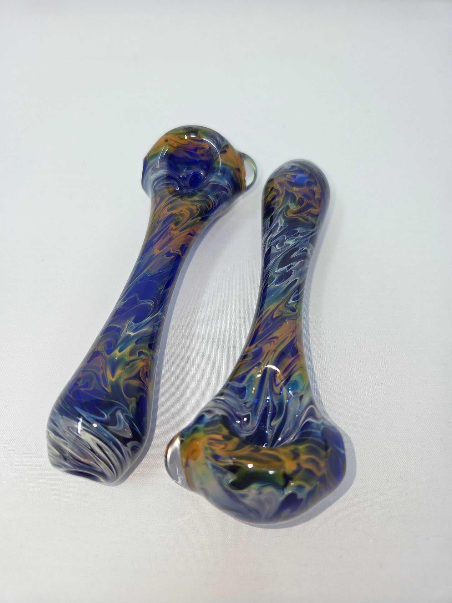 Gold + Silver Spoon Pipes by Strawberry