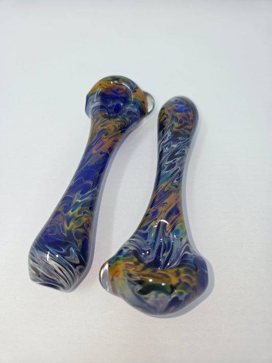 Gold + Silver Spoon Pipes by Strawberry