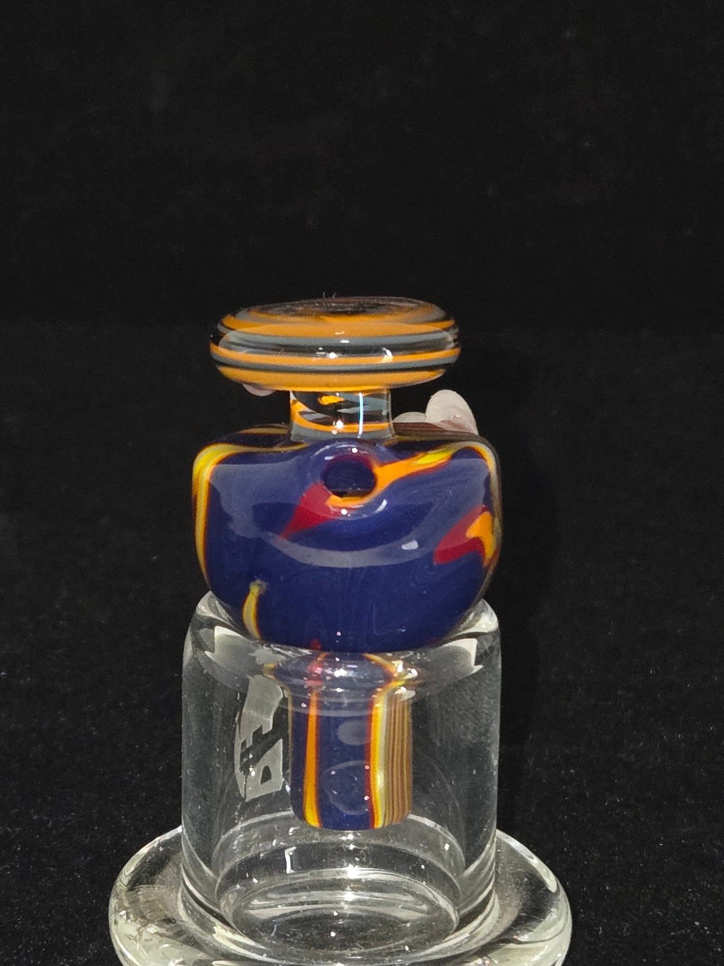 Worked Bubble Caps w/Teeth