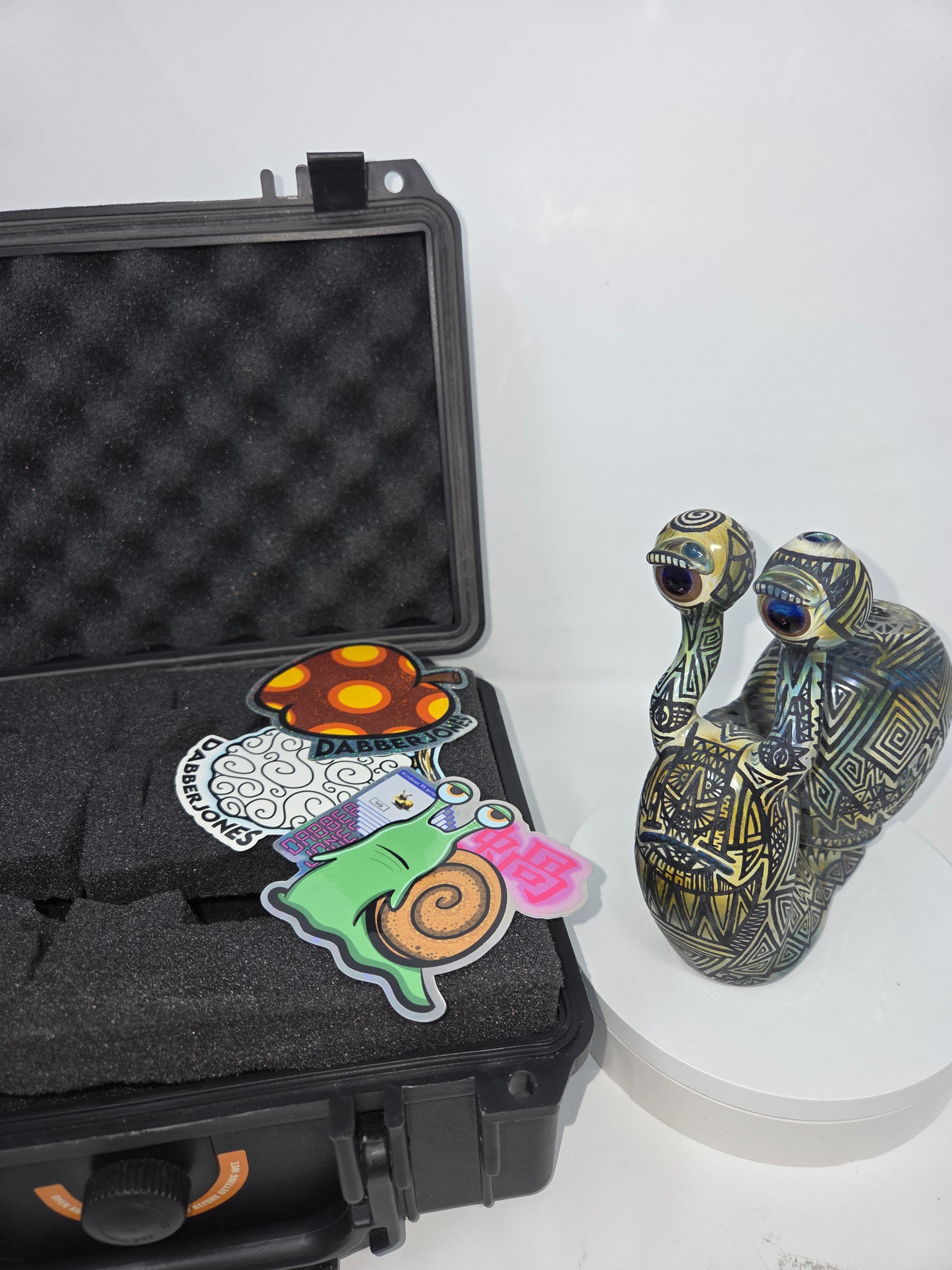 Dabber Jones x Sam Cloutier 2023 Fully Carved Gary the Snail Rig