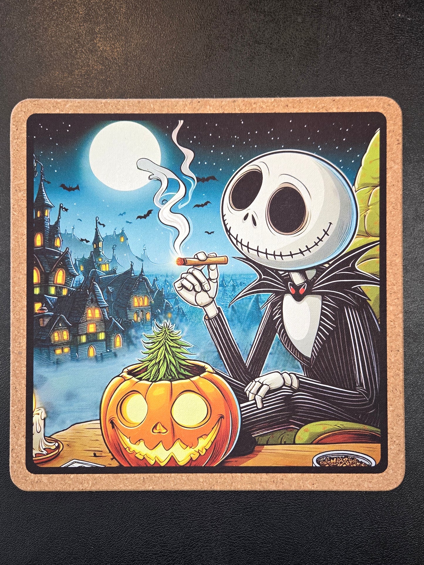 Mattitude Mats 7.25" Square- Blunted Skellington