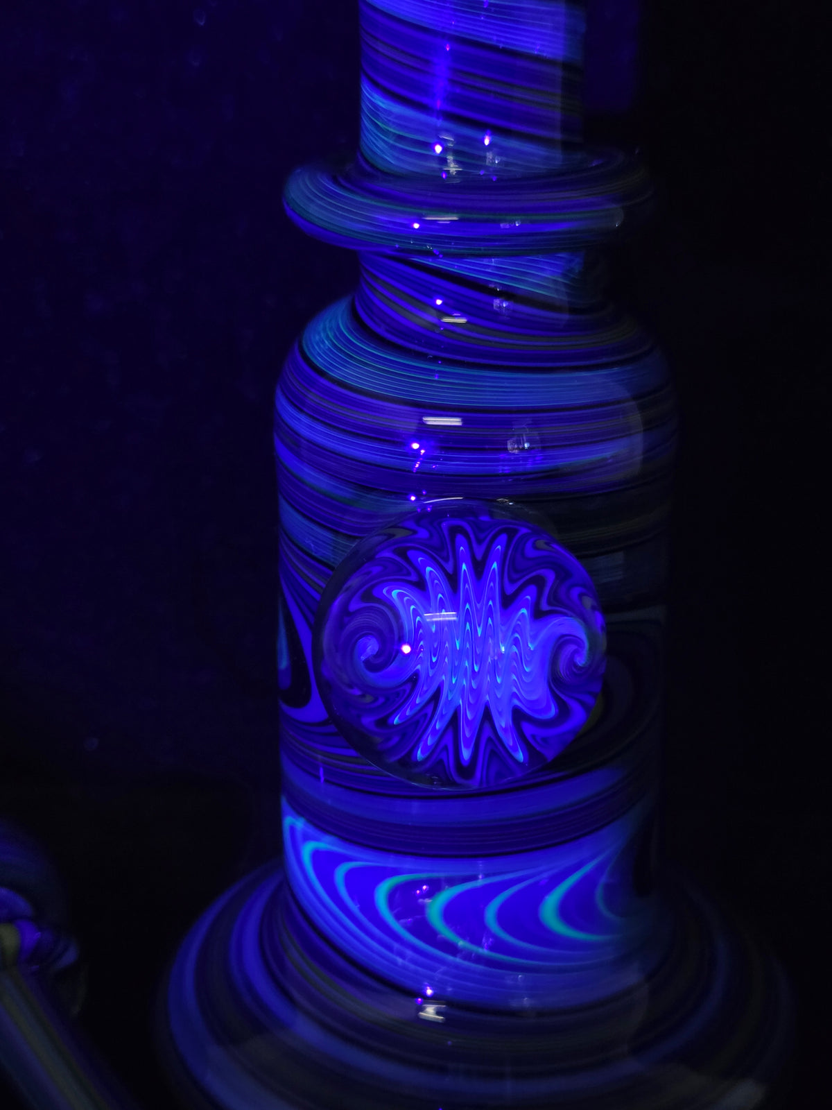 Andy G UV Line Worked Jammer Tube w/ Bubble Cap
