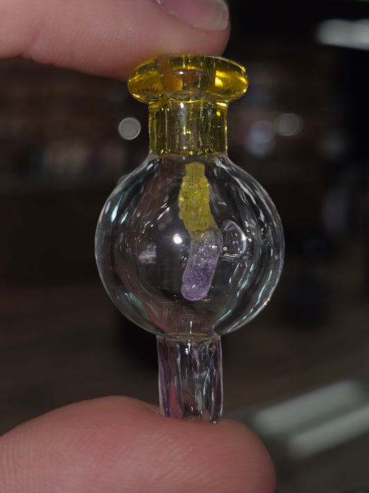 Emperial Glass Bubble Cap w/ Worm