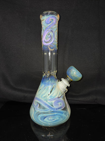9" 32x4 Color Squiggle Beakers