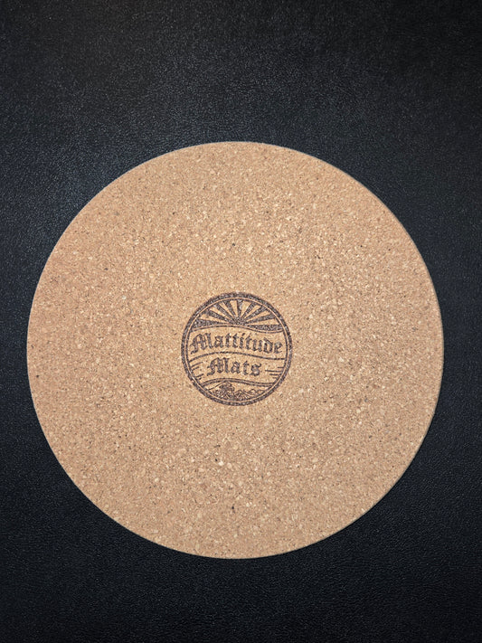 Mattitude Mats 7" Round- With or Against Me
