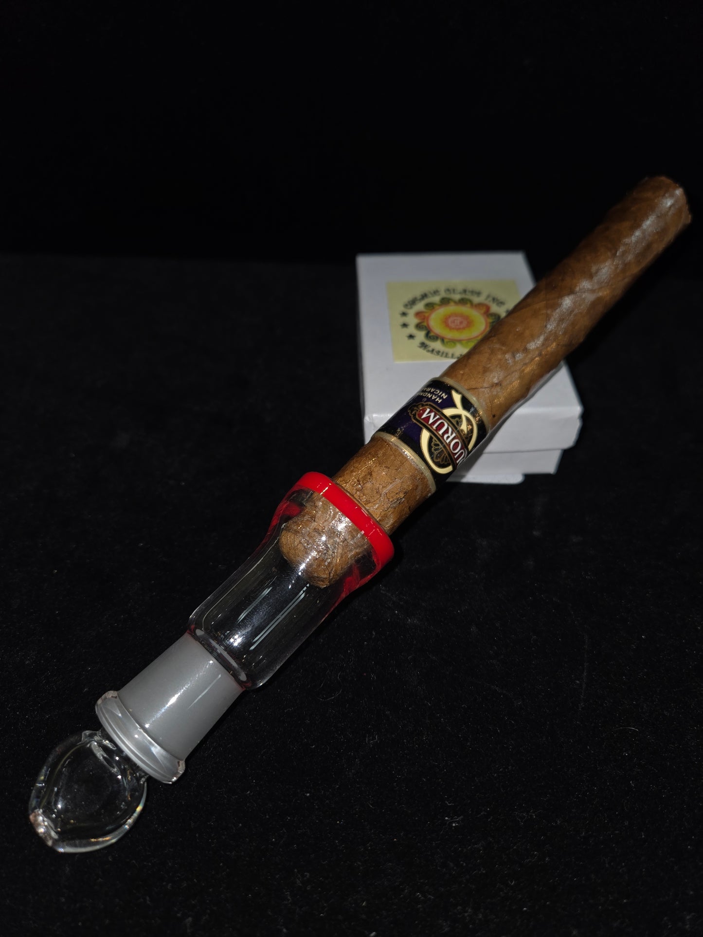 Cosmic Glass: The Throckmorton Ember (Cigar Holder)