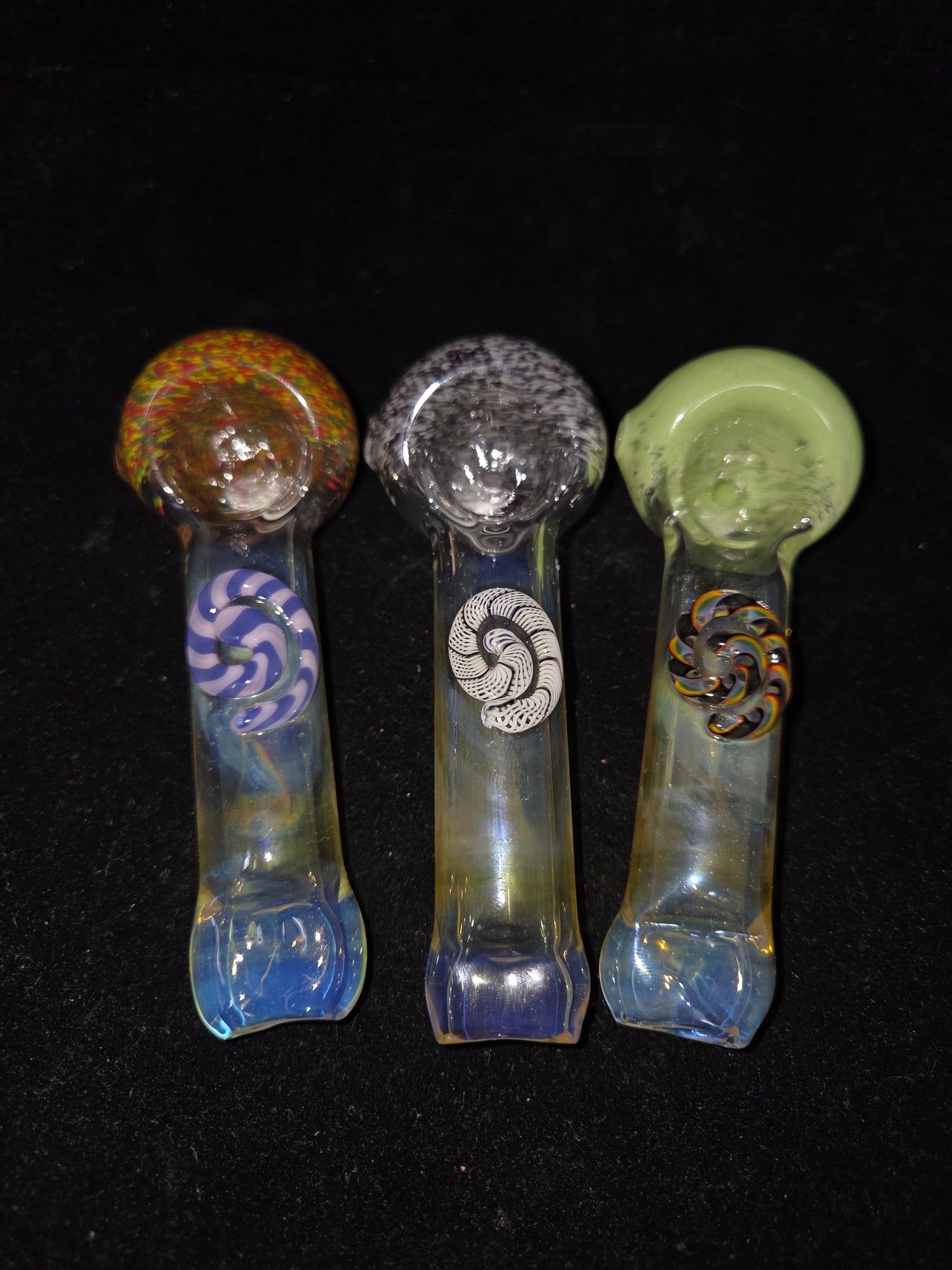 JFG Sweet Jane Spiral w/ Flat Mouthpiece Spoon Pipes