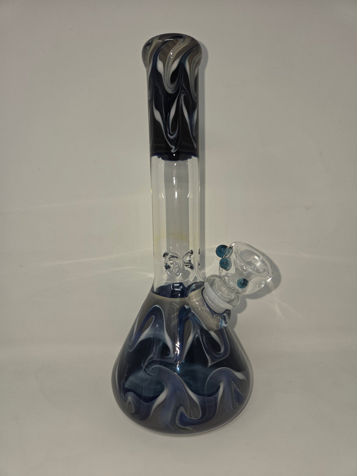 9" 32x4 Clear Full Color Beakers