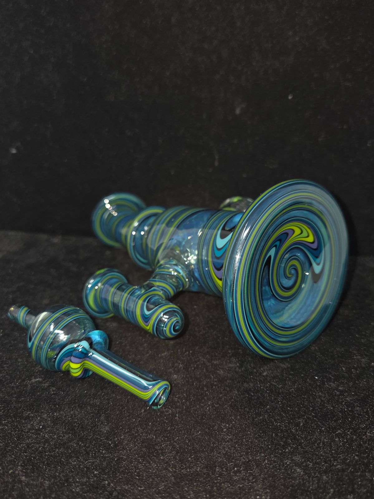 Andy G UV Line Worked Jammer Tube w/ Bubble Cap