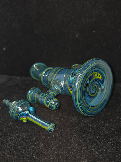 Andy G UV Line Worked Jammer Tube w/ Bubble Cap