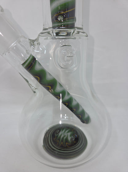 Slob x Governmint Glass Bell Bottom Dome Perc Tube