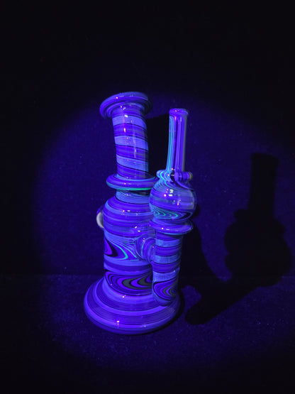 Andy G UV Line Worked Jammer Tube w/ Bubble Cap