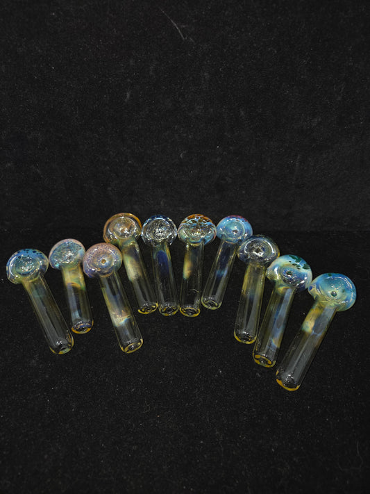 Frit Fumed Spoon Pipes