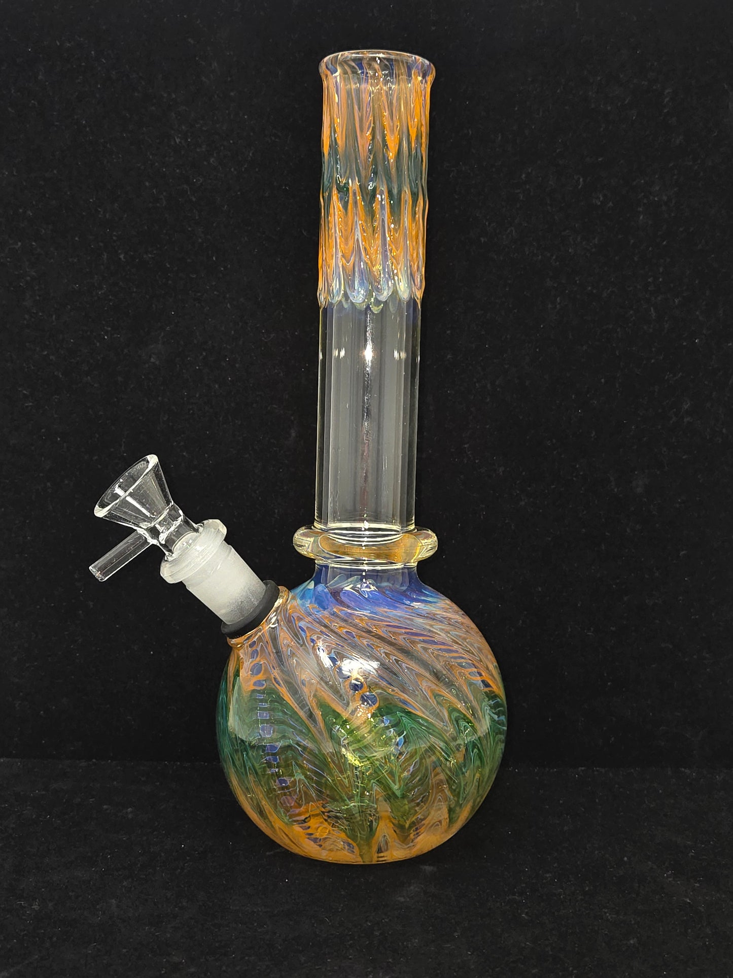 Oregon Made Glass Round Bottom 12" Tubes - Downstem