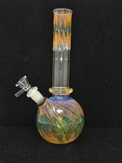 Oregon Made Glass Round Bottom 12" Tubes - Downstem