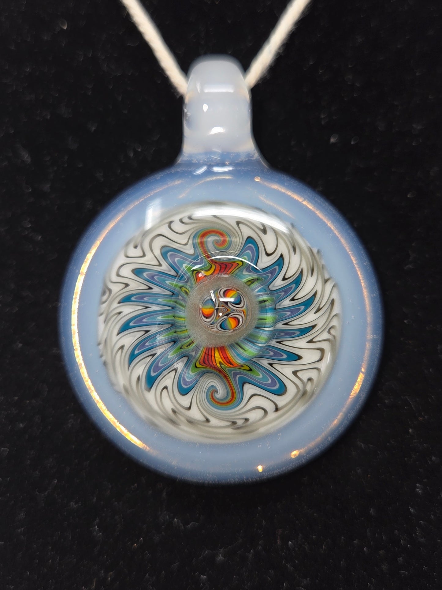 Cowboy Glass Pendants