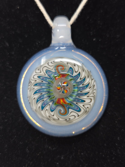 Cowboy Glass Pendants