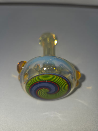 Swirl Cap Hand Pipes