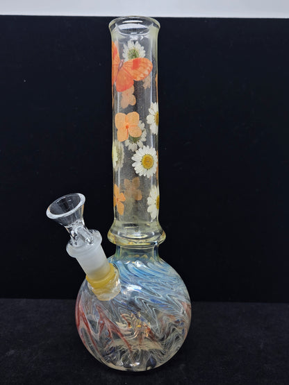 Oregon Made Glass Round Bottom 10" Tubes - Downstem