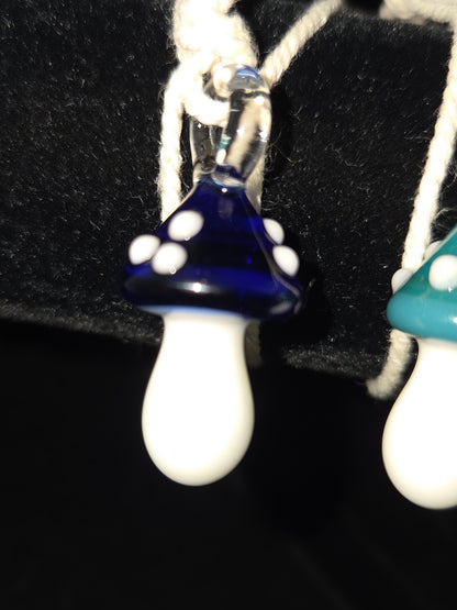 Kyle White Mushroom Pendants