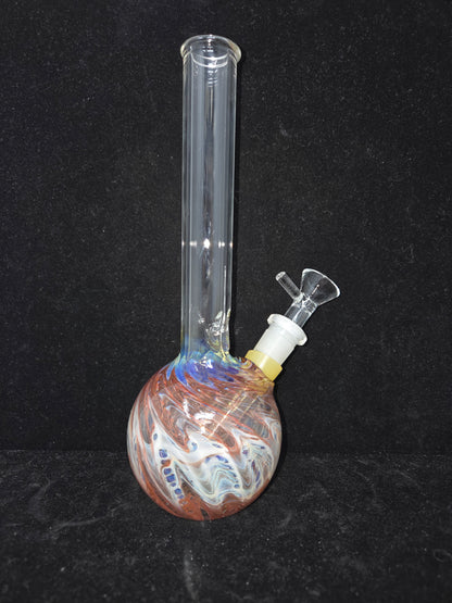 Oregon Made Glass Round Bottom 8" Tubes - Downstem