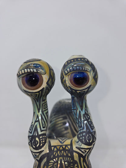 Dabber Jones x Sam Cloutier 2023 Fully Carved Gary the Snail Rig
