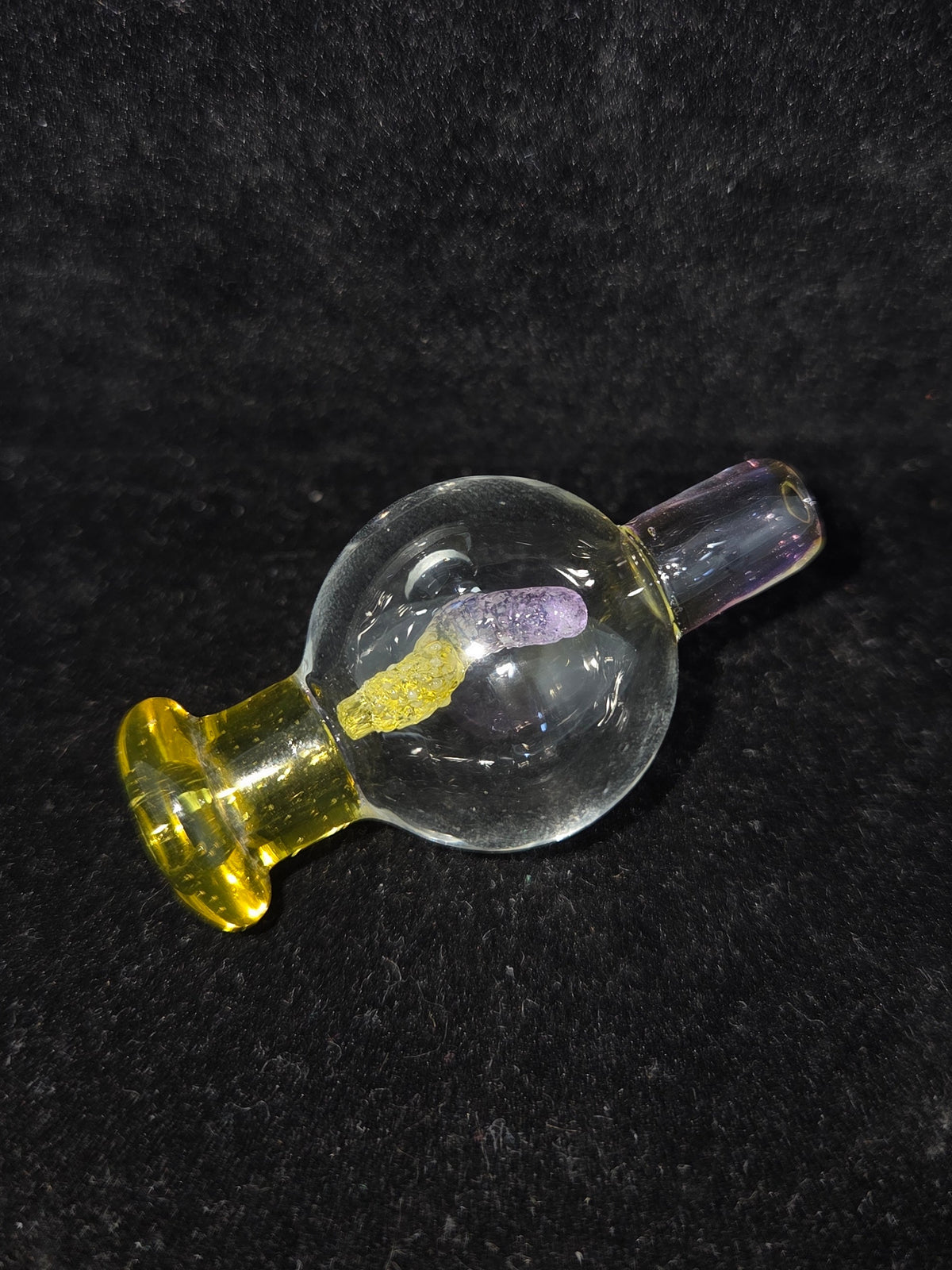 Emperial Glass Bubble Cap w/ Worm