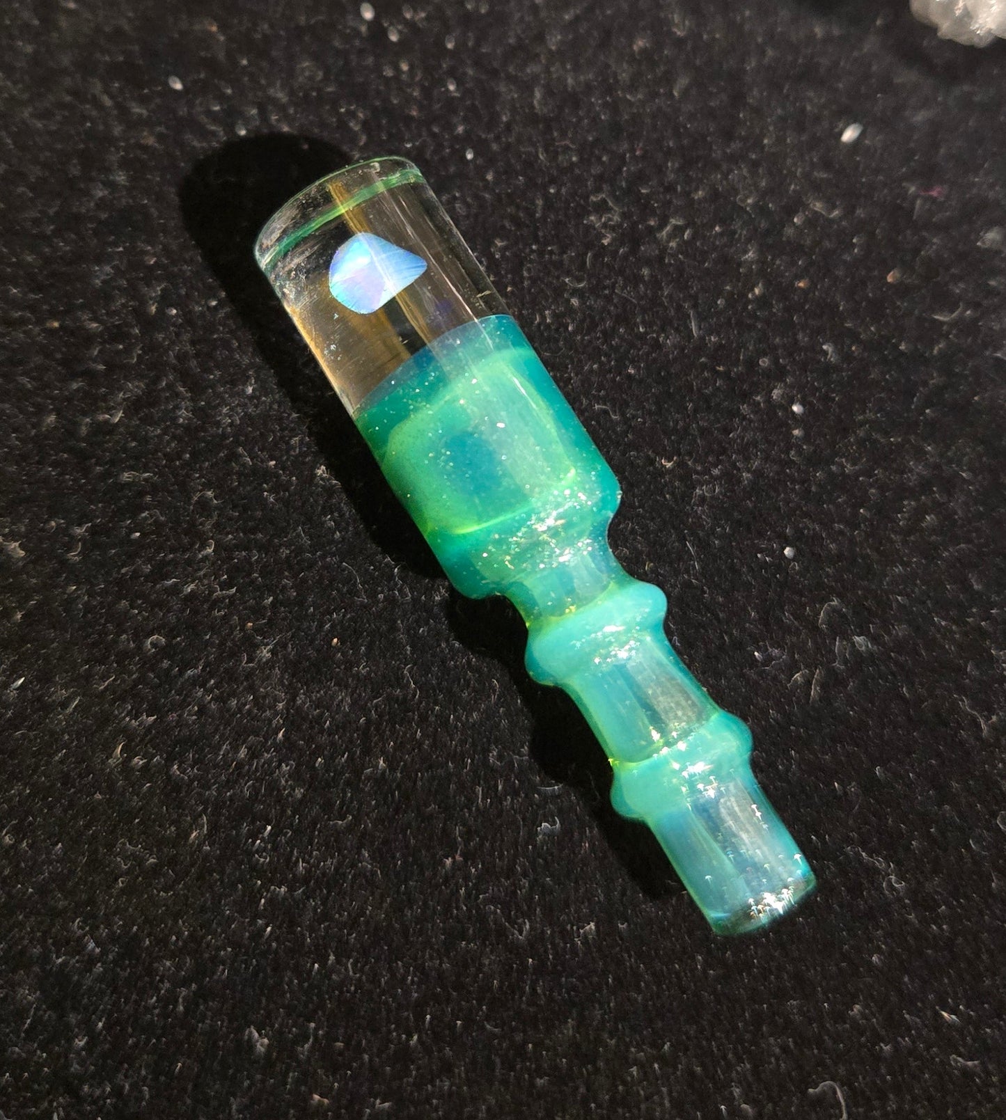 Top Opal Puffco Peak Pro 3DXL Joystick Cap by Iridescent Glass