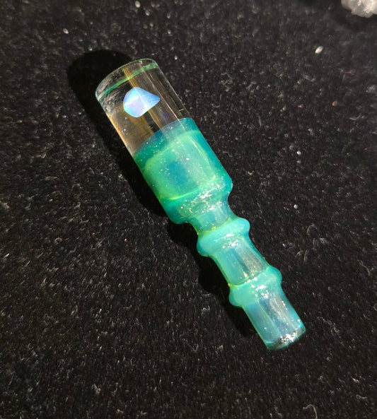 Top Opal Puffco Peak Pro 3DXL Joystick Cap by Iridescent Glass