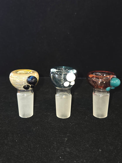 Color Wrap Slides w/ Dots - Single Hole