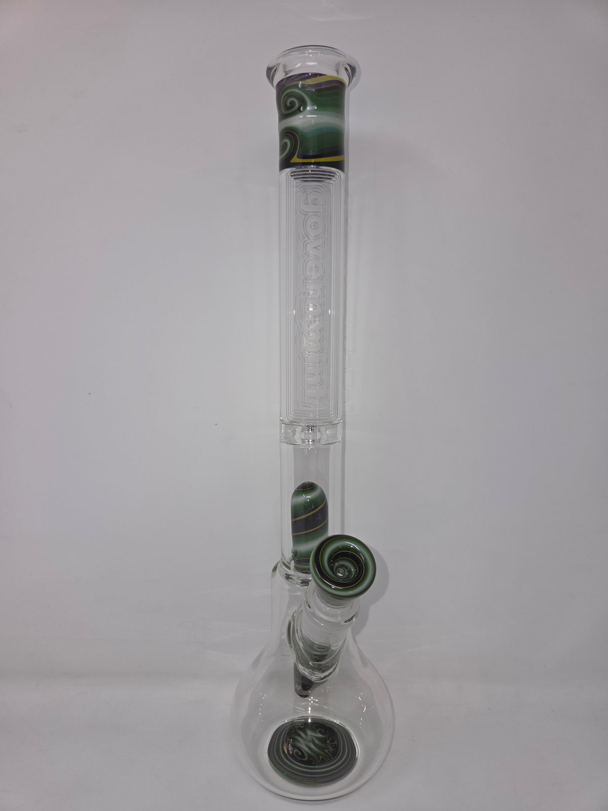 Slob x Governmint Glass Bell Bottom Dome Perc Tube